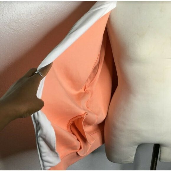 Carnoustie Women Sleeveless Golf Vest Full Zip Sports Orange Plus Size XXL - Picture 7 of 9